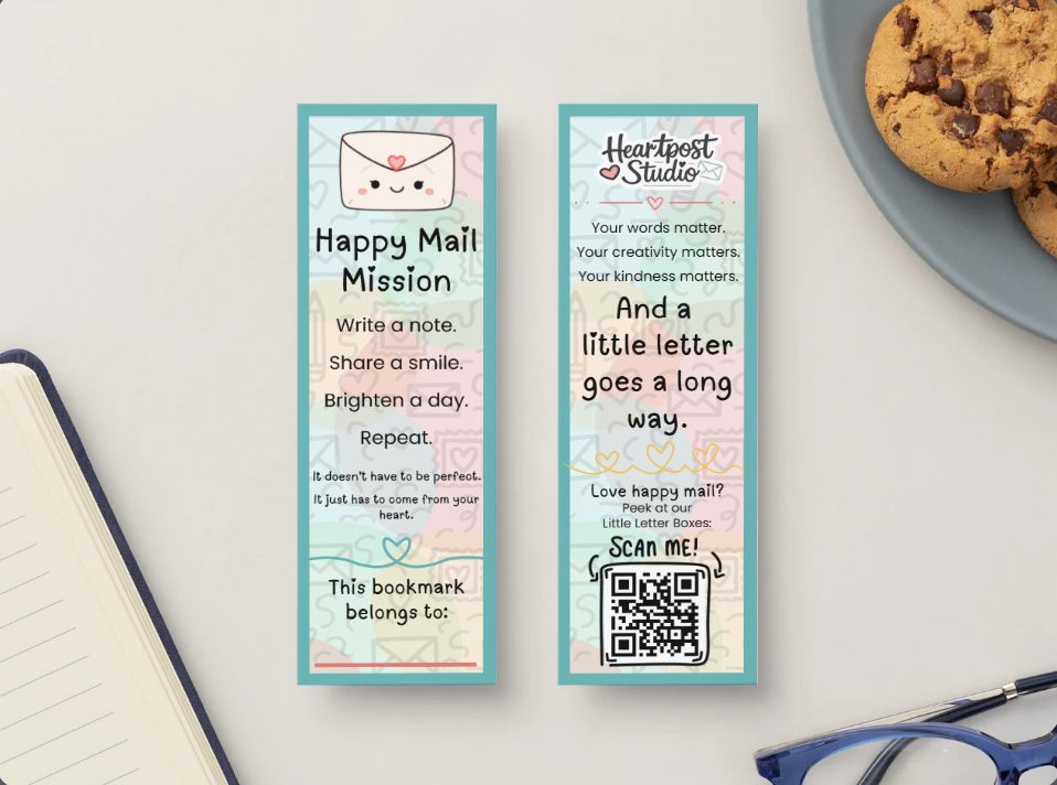 Bookmark included for every student in the Little Letter Box Classroom Set