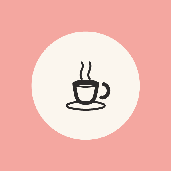 Steaming teacup