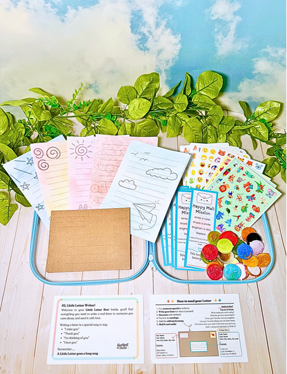 The Little Letter Box Classroom Set, a ready-to-use classroom snail mail kit for a whole class