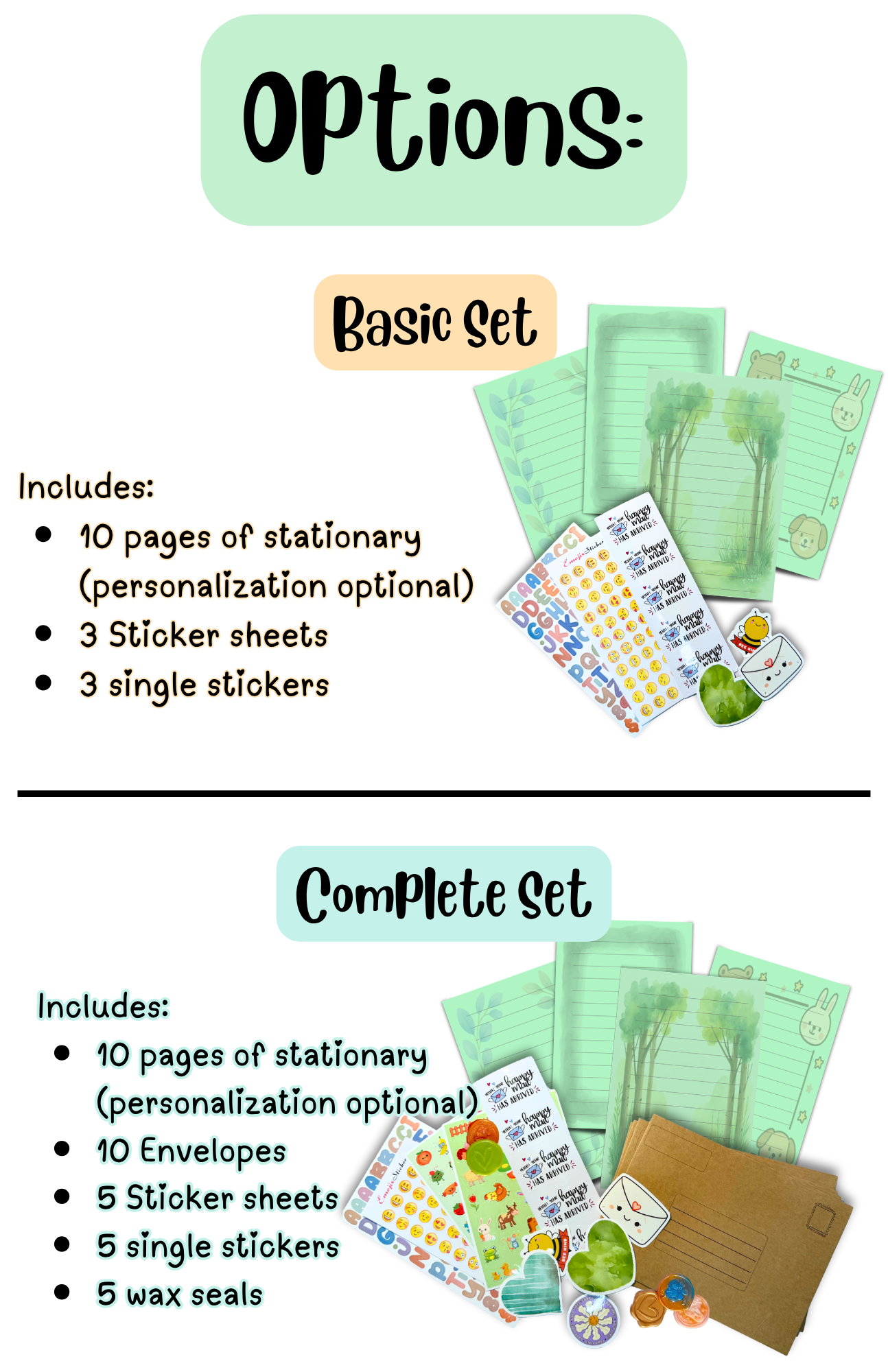 Stationery Set